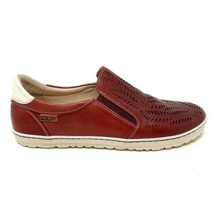 Pikolinos Lagos 901-6797 Leather Slip On Sneaker Sandia